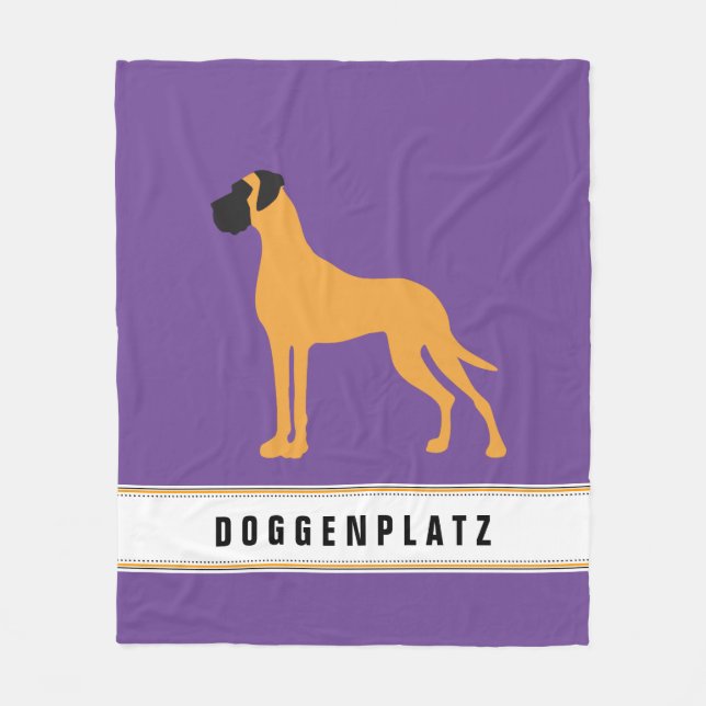 Velo Cobertor de Fleece Doggenplatz (Frente)