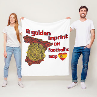 Velo Cobertor de Fleece dos Campeões da Copa do Mundo E