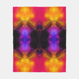 Velo Cobertor de Fleece Estilo Abstrato