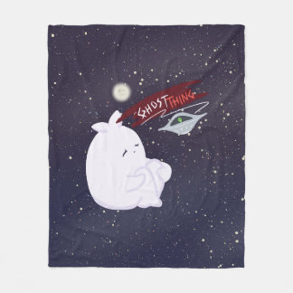 Velo Cobertor de Fleece Fantasma Fofo & OVNI