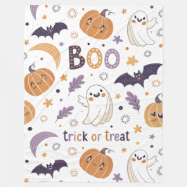 Velo Cobertor de Fleece Grande de Fantasmas de Hallowee