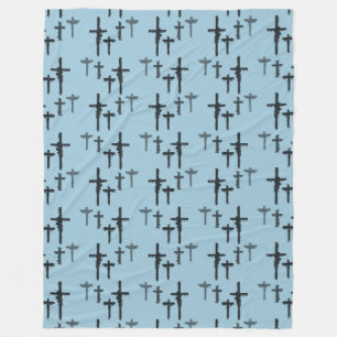 Velo Cobertor de Fleece Grunge Pastel
