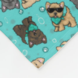 Velo Cobertor de Fleece KiniArt Cutieface Cairns