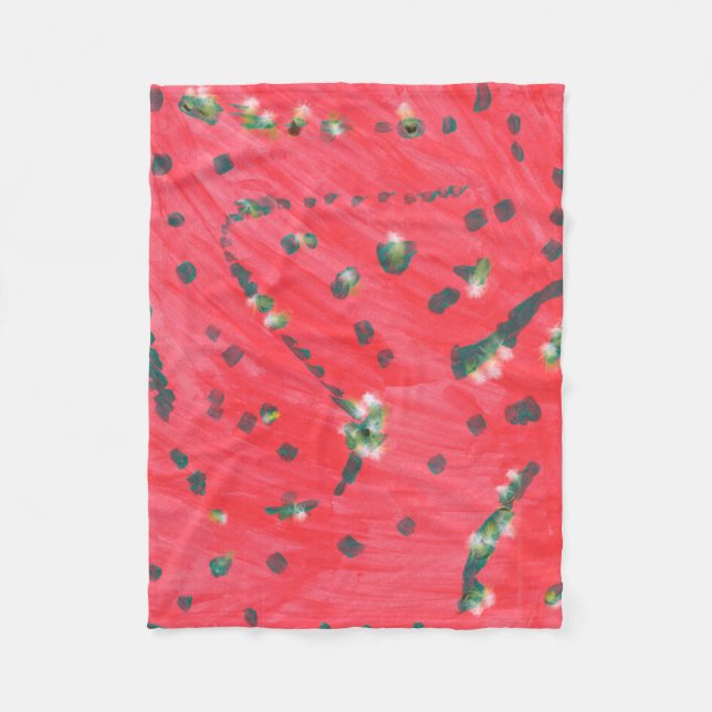 Velo Cobertor de Fleece Love Flow (Frente)
