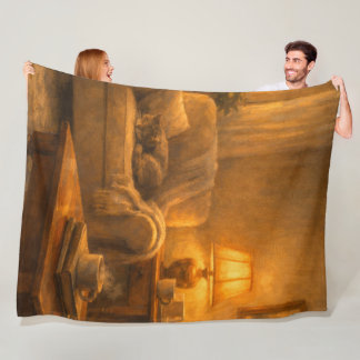 Velo Cobertor de Fleece – Luz Quente e Momentos Silenci