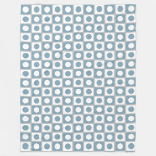 Velo Cobertor de Fleece Moderno Abstrato Azul Turquesa