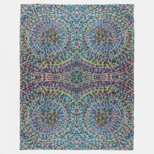 Velo Cobertor de Fleece Mosaico de Confetes