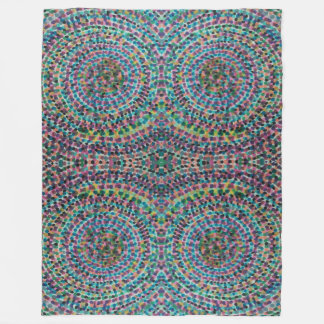 Velo Cobertor de Fleece Mosaico de Confetes