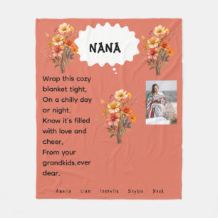 Velo Cobertor de Fleece Nana's Cozy Wrap