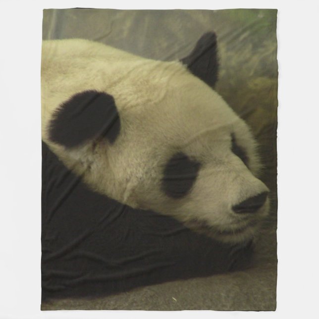 Velo Cobertor de Fleece Panda (Frente)