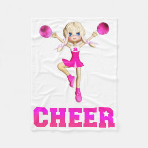 Velo Cobertor de Fleece para Cheerleader