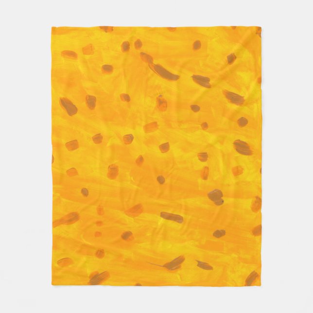 Velo Cobertor de Fleece Peixe Dourado (Frente)