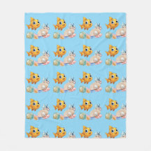 Cobertor de Fleece Peixe Pequeno
