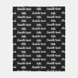 Velo Cobertor de Fleece Personalizado