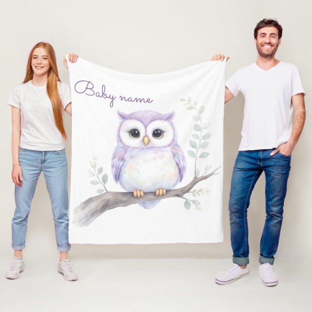 Velo Cobertor de Fleece Personalizado para Chás de Bebê (In Situ)