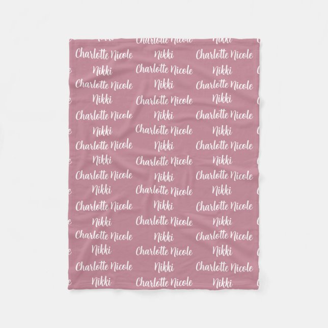 Velo Cobertor de Fleece Personalizado para Crianças (Frente)
