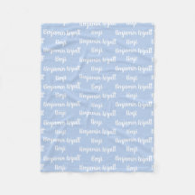 Cobertor de Fleece Personalizado para Crianças