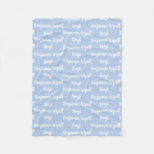 Velo Cobertor de Fleece Personalizado para Crianças