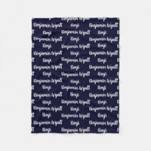 Cobertor de Fleece Personalizado para Crianças