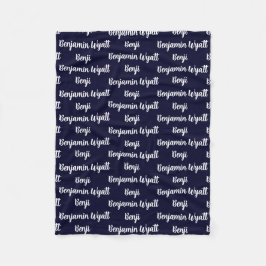 Velo Cobertor de Fleece Personalizado para Crianças
