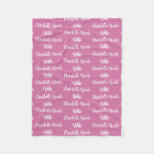 Cobertor de Fleece Personalizado para Crianças