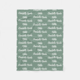 Velo Cobertor de Fleece Personalizado para Crianças