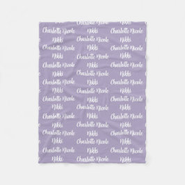Velo Cobertor de Fleece Personalizado para Crianças