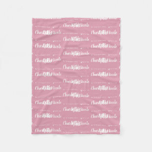 Velo Cobertor de Fleece Personalizado para Crianças