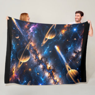 Velo Cobertor de fleece premium Nebula