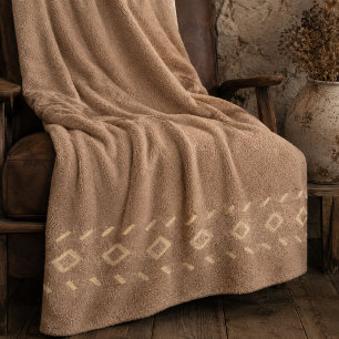 Velo Cobertor de Fleece Rustic Diamond Trail