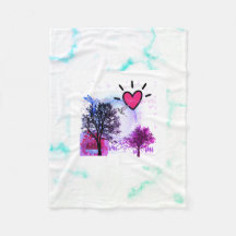 Cobertor de Fleece Sentimental