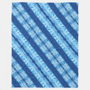 Velo Cobertor de Fleece Shibori Entrelaçado