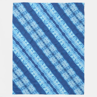 Velo Cobertor de Fleece Shibori Entrelaçado