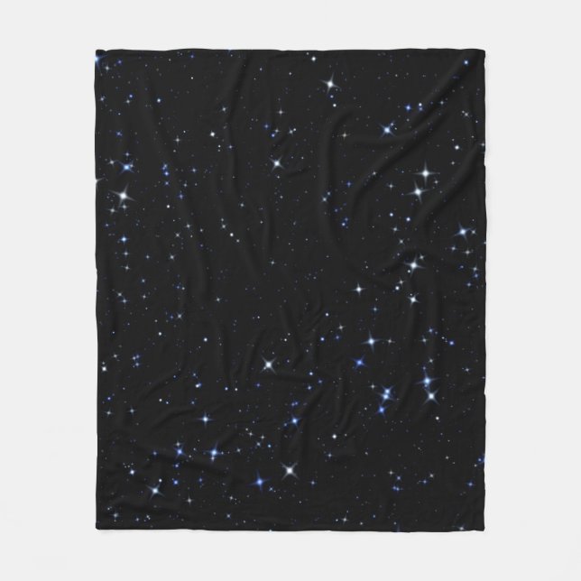 Velo Cobertor de Fleece Star Power Deep Space (Frente)