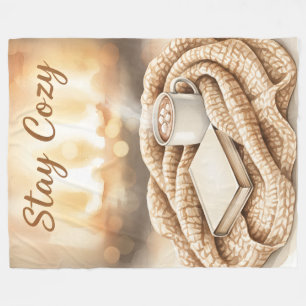 Velo Cobertor de Fleece 'Stay Cozy'