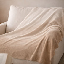 Cobertor de Fleece Taupe Ivory Horizon