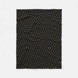 Velo Cobertor de Fleece Texturizado com Pintas de Ouro