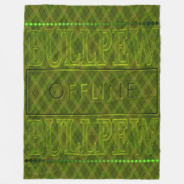 Velo Cobertor de Fleece Verde Lima Bullpew