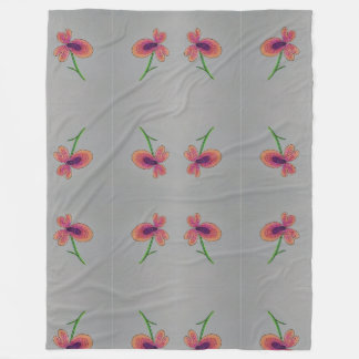 Velo cobertor de flores