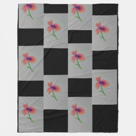 Velo cobertor de flores