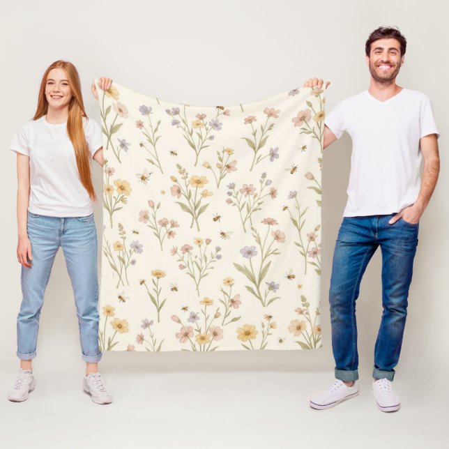 Velo Cobertor de Flores Silvestres – Cobertor Aconchega (In Situ)