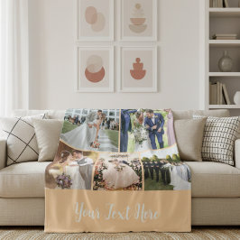Velo Cobertor de Foto de Casal Personalizado Memória de