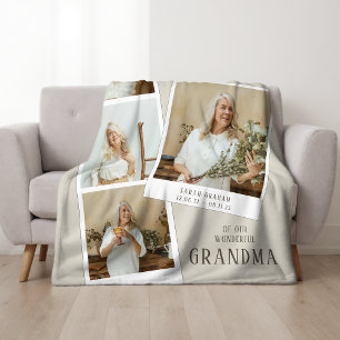 Velo Cobertor de Fraldas com 4 Fotos Em Memória Carinho