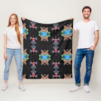 Velo Cobertor de Fraldas de Beija-flores e Borboletas