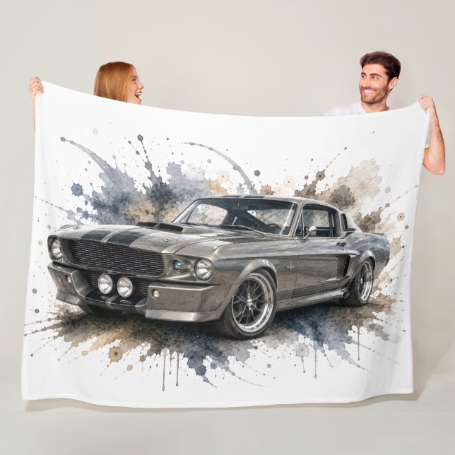 Velo Cobertor de Fraldas de Carro de Músculo Americano (In Situ)