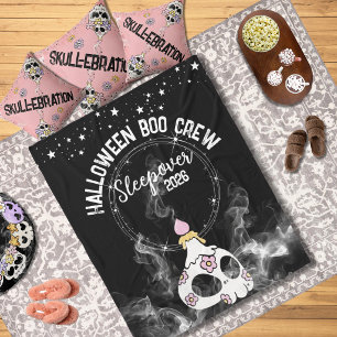 Velo Cobertor de Fraldas de Halloween Boo Crew Skullebr