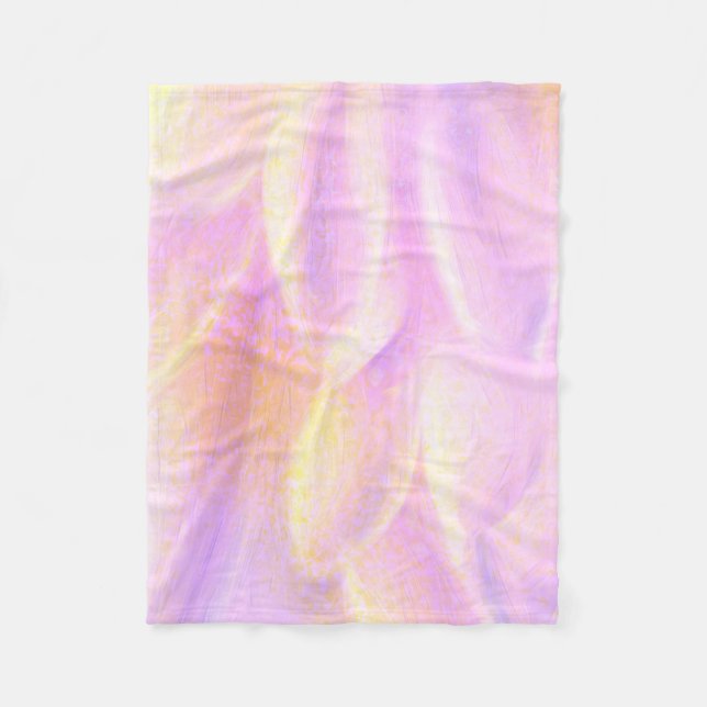 Velo Cobertor de Fraldas Pétalas Rosadas, 76x102cm (Frente)