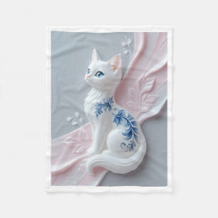 Velo Cobertor de Gato Branco Porcelana ADOM