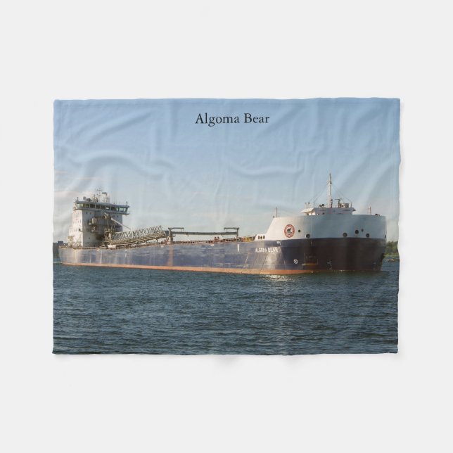 Velo Cobertor de lã Algoma Bear (Frente (Horizontal))