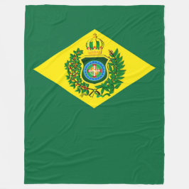 Velo Cobertor de Lã Bandeira Imperial do Brasil